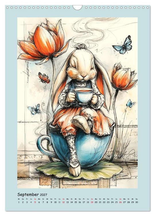 Produktbild: Kleine Wunder. Fantasie zwischen Zeit, Herz und Poesie (Wandkalender 2027 DIN A3 hoch), CALVENDO Monatskalender