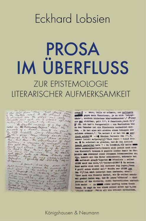 Produktbild: Prosa im &Uuml;berfluss