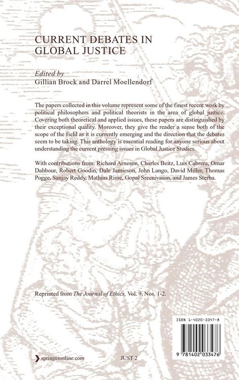 Produktbild: Current Debates in Global Justice