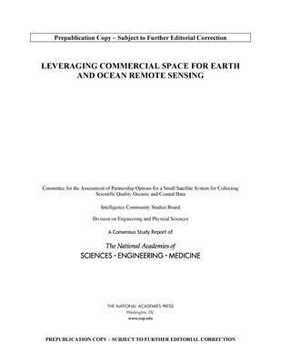 Produktbild: Leveraging Commercial Space for Earth and Ocean Remote Sensing