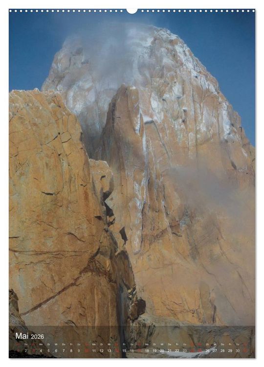Produktbild: Majest&auml;tische Berge Cerro Fitzroy Patagonien (hochwertiger Premium Wandkalender 2026 DIN A2 hoch), Kunstdruck in Hochglanz