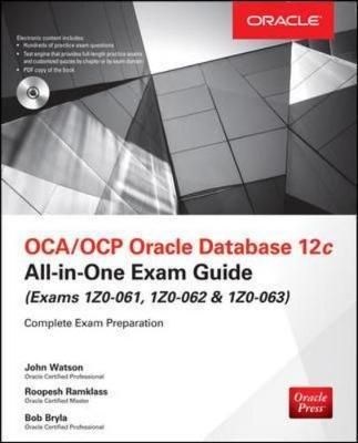 Produktbild: Watson, J: OCA/OCP Oracle Database 12c All-in-One Exam Guide