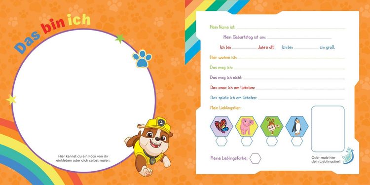 Produktbild: Paw Patrol: Ab heute bin ich Schulkind! Mein Erinnerungsalbum zum Schulanfang