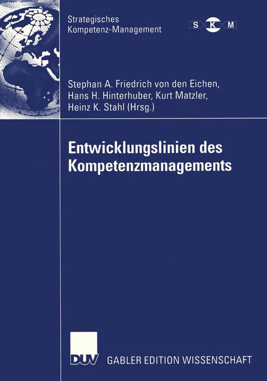 Produktbild: Entwicklungslinien des Kompetenzmanagements