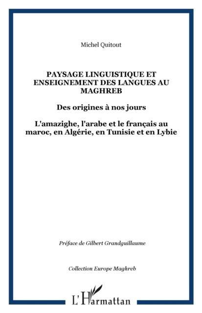 Produktbild: Paysage linguistique enseignement langue