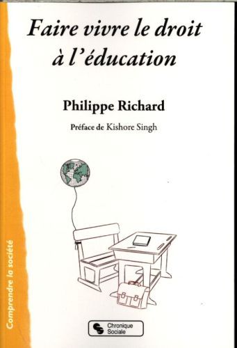 Produktbild: Faire vivre le droit &agrave; l'&eacute;ducation