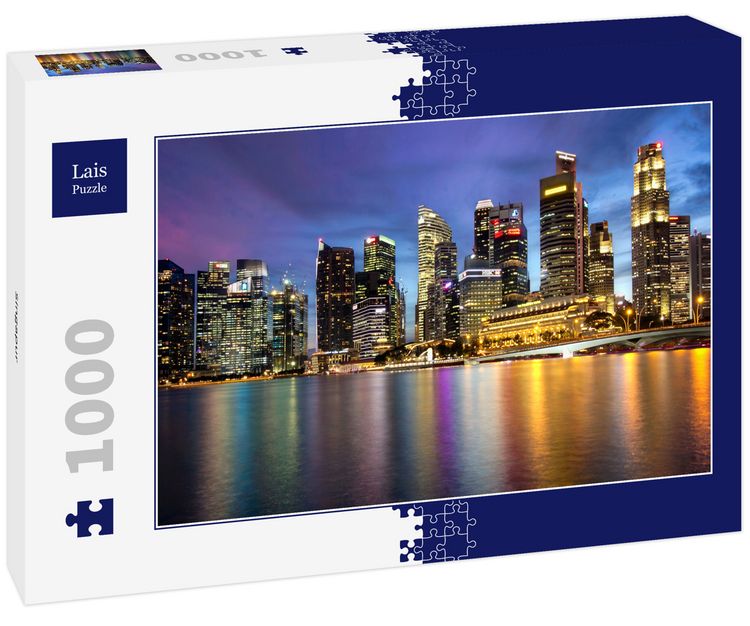 Produktbild: Lais Puzzle Singapur 1000 Teile