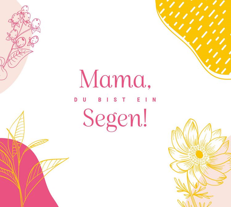 Produktbild: Mama, du bist ein Segen!