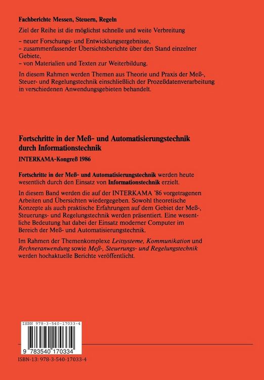 Produktbild: Fortschritte in der Me&szlig;- und Automatisierungstechnik durch Informationstechnik