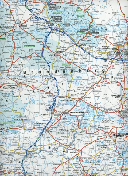 Produktbild: ADAC Bundesl&auml;nderKarte Deutschland Blatt 9 Sachsen 1:250 000