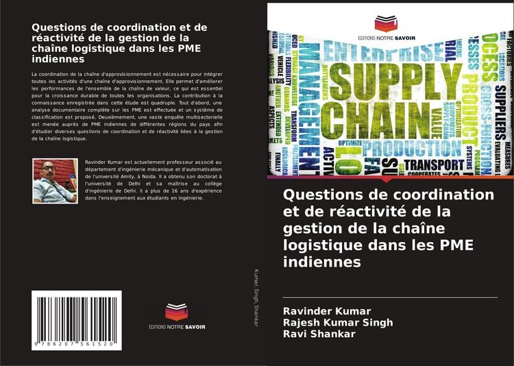 Produktbild: Questions de coordination et de r&eacute;activit&eacute; de la gestion de la cha&icirc;ne logistique dans les PME indiennes