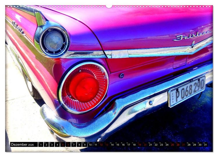 Produktbild: Galaxie '59 - Ein Spitzenmodell von Ford (Wandkalender 2026 DIN A2 quer), CALVENDO Monatskalender