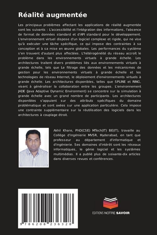 Produktbild: R&eacute;alit&eacute; augment&eacute;e