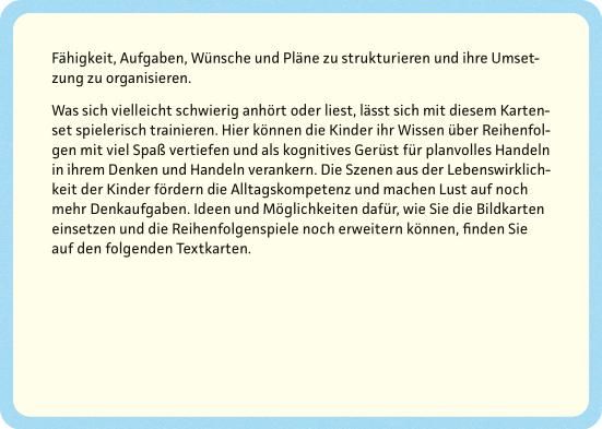 Produktbild: Das kann ich schon - Reihenfolgen erkennen