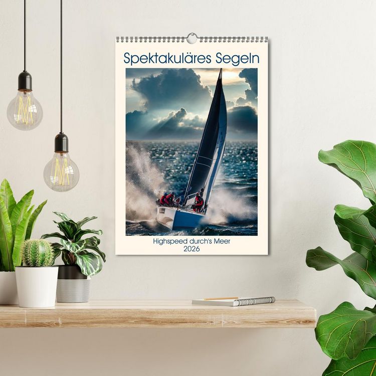 Produktbild: Spektakul&auml;res Segeln (Wandkalender 2026 DIN A3 hoch), CALVENDO Monatskalender