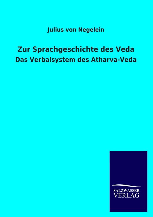 Produktbild: Zur Sprachgeschichte des Veda