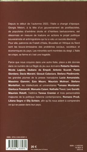 Produktbild: La r&egrave;gle du jeu: No 80