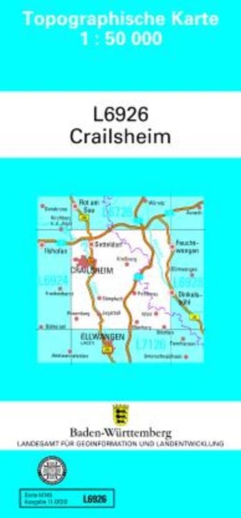 Bild vom Artikel Crailsheim 1 : 50 000 vom Autor LGL