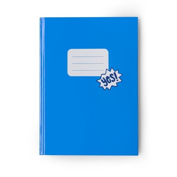 Produktbild: Notizbuch A4 kariert, blau
