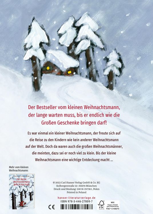 Produktbild: Der kleine Weihnachtsmann (Pappbilderbuch)