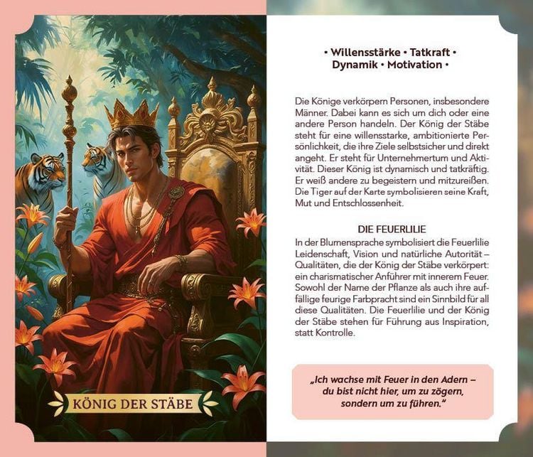 Produktbild: Tarot-Kartenset: Bl&uuml;tentarot | Verbinde die archetypische Energie der Tarot-Karten mit jahrhundertealtem Blumenwissen
