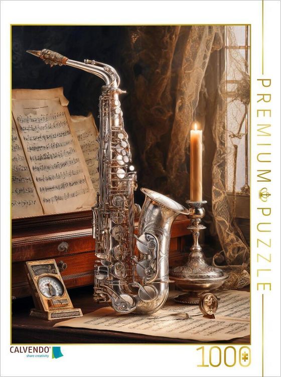 Produktbild: CALVENDO Puzzle Winter zwingt die Tasten in eisige Stille | 1000 Teile Lege-Gr&ouml;&szlig;e 64x48cm Foto-Puzzle f&uuml;r gl&uuml;ckliche Stunden