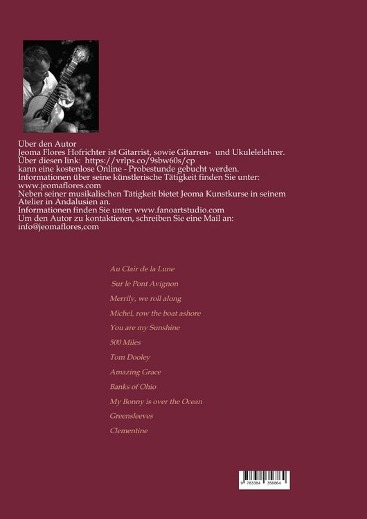 Produktbild: Traditional Folk Songs For Fingerstyle-Guitar
