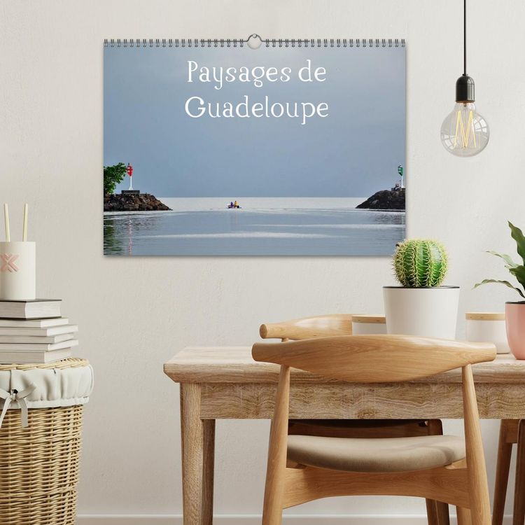 Produktbild: Paysages de Guadeloupe (Calendrier mural 2026 DIN A3 vertical), CALVENDO calendrier mensuel