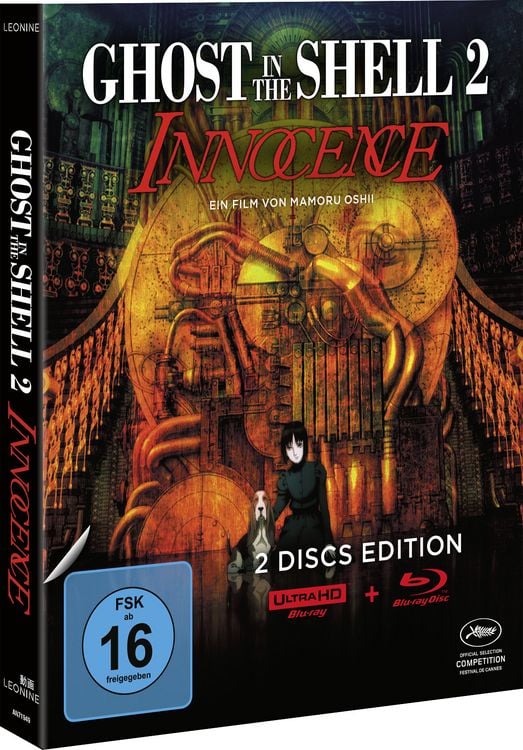 Produktbild: Ghost in the Shell 2 - Innocence - Limited Edition (+ Blu-ray)