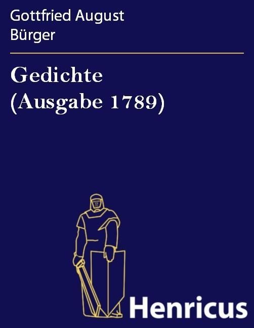 Produktbild: Gedichte (Ausgabe 1789)