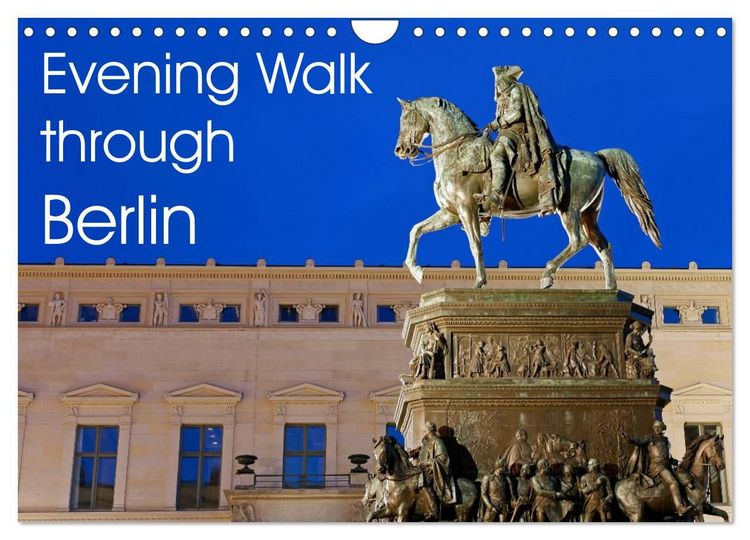 Produktbild: Evening Walk through Berlin (Wall Calendar 2027 DIN A4 landscape), CALVENDO 12 Month Wall Calendar