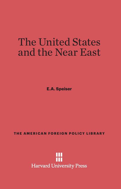 Produktbild: The United States and the Near East