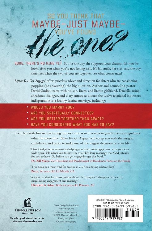 Produktbild: The Before You Get Engaged
