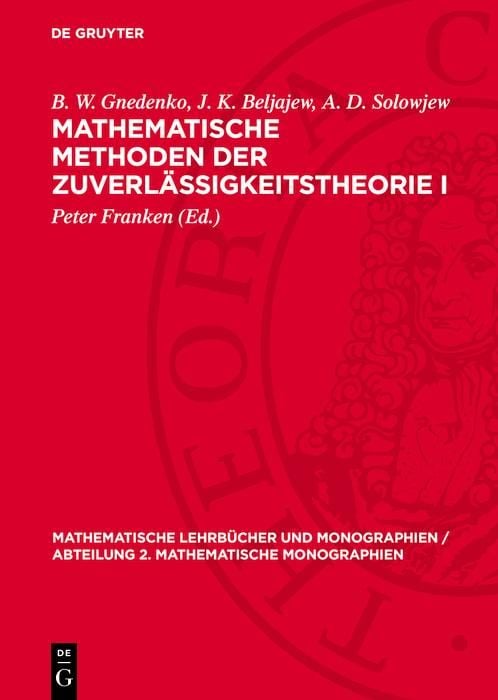 Produktbild: Mathematische Methoden der Zuverl&auml;ssigkeitstheorie I
