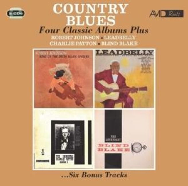 Produktbild: Country Blues - Four Classic Albums Plus