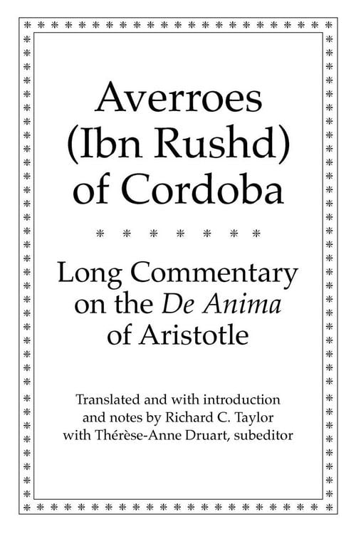 Produktbild: Long Commentary on the de Anima of Aristotle