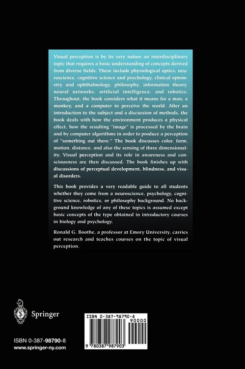 Produktbild: Perception of the Visual Environment