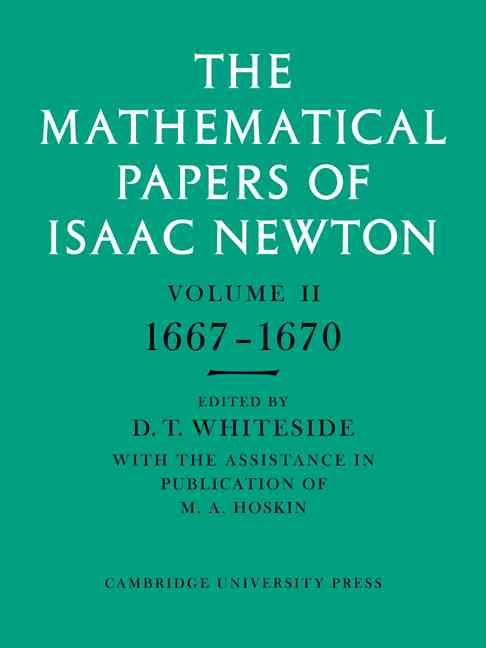 Produktbild: The Mathematical Papers of Isaac Newton
