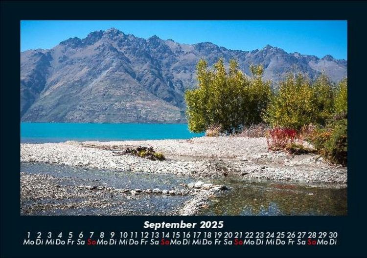 Produktbild: Naturlandschaften 2025 Fotokalender DIN A5