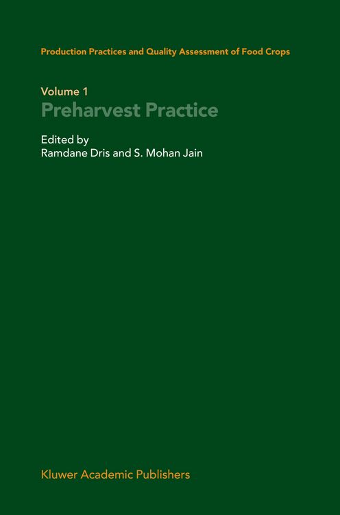 Produktbild: Production Practices and Quality Assessment of Food Crops