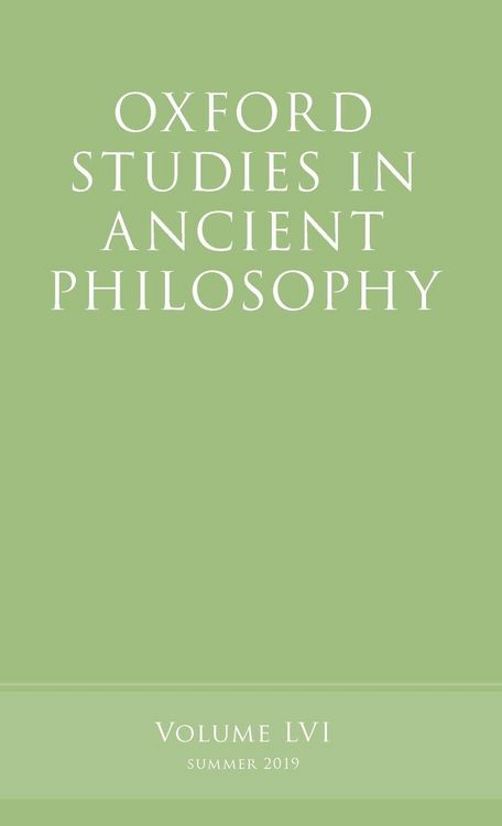 Produktbild: Oxford Studies in Ancient Philosophy, Volume 56