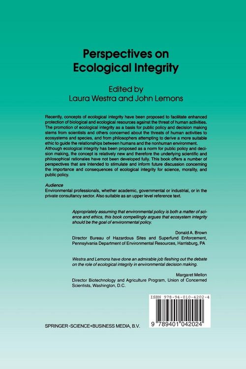Produktbild: Perspectives on Ecological Integrity