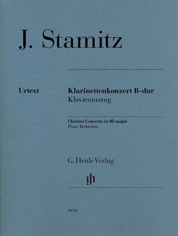 Produktbild: Johann Stamitz - Klarinettenkonzert B-dur