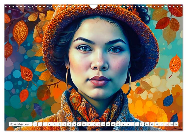 Produktbild: Daphne&rsquo;s Habitats, the Graphic Worlds of a Digital Muse (Wall Calendar 2027 DIN A3 landscape), CALVENDO 12 Month Wall Calendar