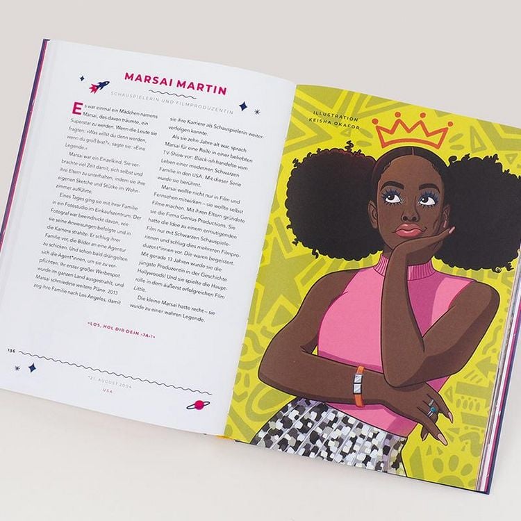 Produktbild: Good Night Stories for Rebel Girls - 100 Lebensgeschichten Schwarzer Frauen