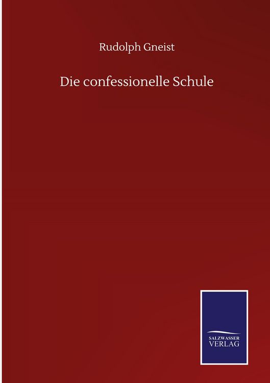 Produktbild: Die confessionelle Schule