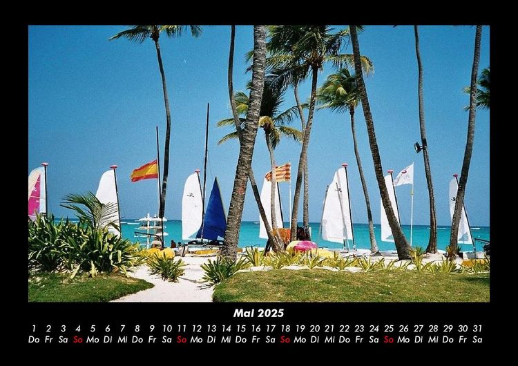 Produktbild: Karibik 2025 Fotokalender DIN A3