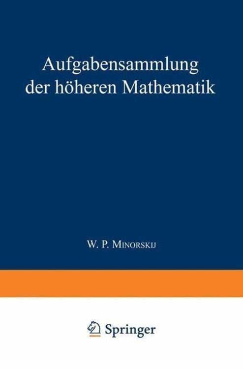 Produktbild: Aufgabensammlung der höheren Mathematik