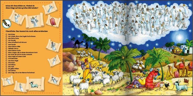 Produktbild: Das gro&szlig;e Weihnachts-Wimmelbuch f&uuml;r kleine Entdecker