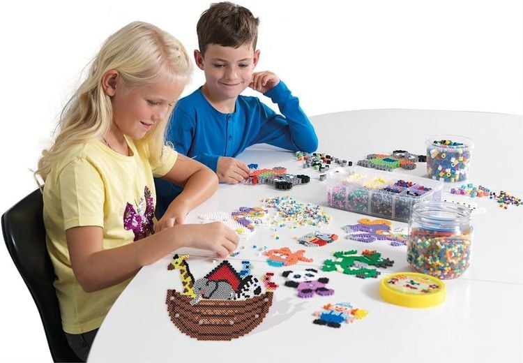 Produktbild: Hama 4070 - DIY B&uuml;gelperlen Midi 5+, Motiv Pegasus/Einhorn, 2000 St&uuml;ck